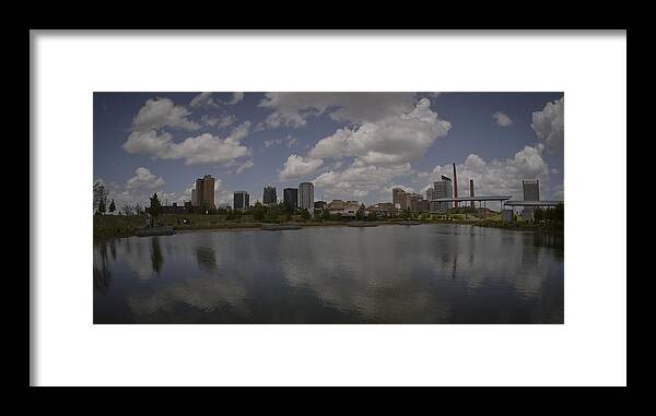 Birmingham Framed Print featuring the photograph Railroad Park View by Just Birmingham