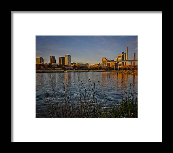  Framed Print featuring the photograph Railroad Park Twilight by Just Birmingham