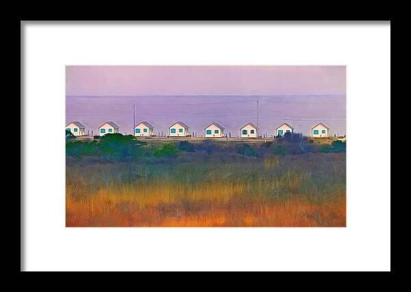 2017; Kate Hannon; Massachusetts; North Truro; Cape Cod; Cape Cod National Seashore; Provincetown; Days Cottages; Cottages; Rainbow; Lgbtq Framed Print featuring the photograph Rainbow Days by Kate Hannon