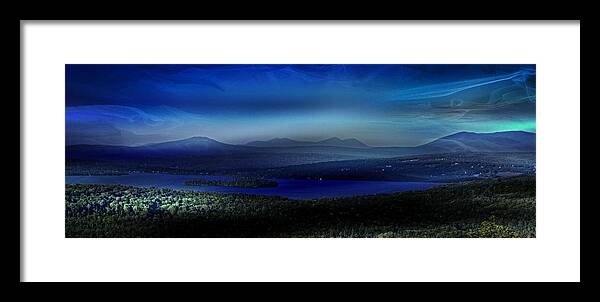 Sunset Framed Print featuring the photograph Rangeley Magic Sunset by Russel Considine