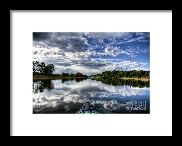 Hdr Framed Print featuring the photograph Rankin Bottoms HDR by Douglas Stucky