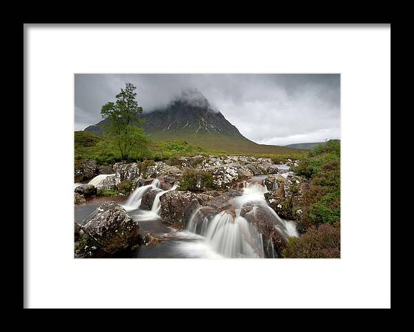 Rannoch Moore Framed Print featuring the photograph Rannoch Moor Landscape Glencoe Landscape by Michalakis Ppalis