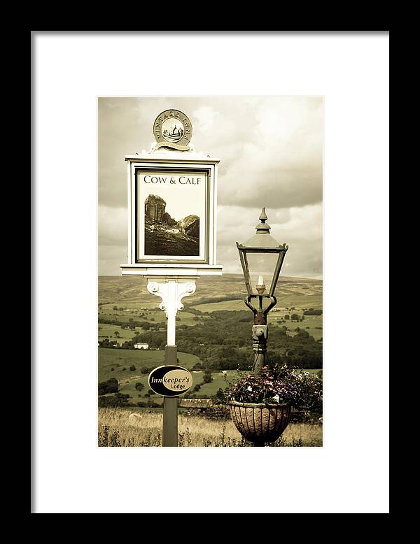 Bradford Framed Print featuring the photograph real UK by Jez C Self