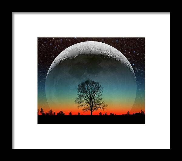 Astronomy Framed Print featuring the photograph Really Big Deal by Larry Landolfi