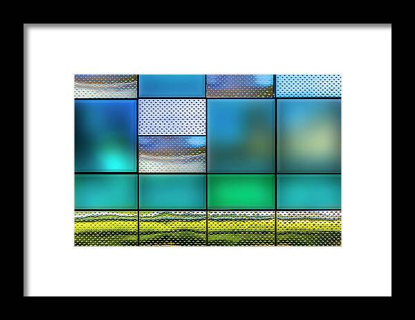 Photography Framed Print featuring the photograph Rectangles by Paul Wear