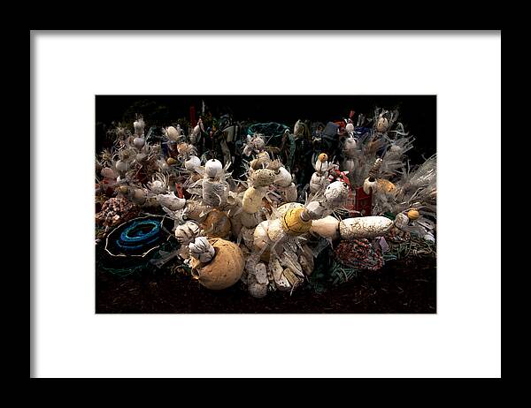 Seaworld Framed Print featuring the photograph Recycling Art by Ivete Basso Photography