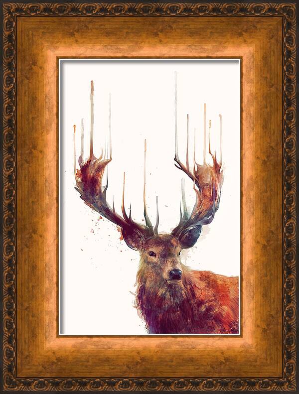 Red Deer by Amy Hamilton