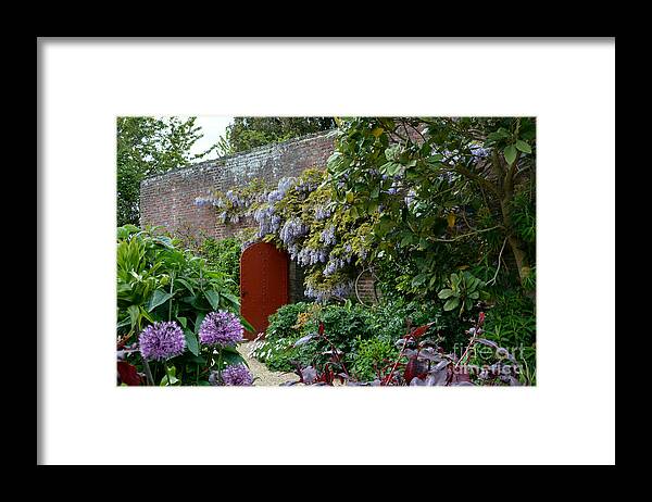 Door Framed Print featuring the photograph Red Door by Tatyana Searcy