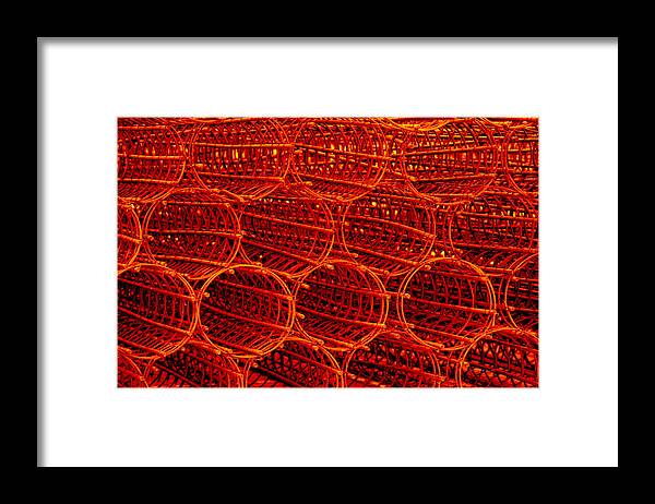Texas Framed Print featuring the photograph Red Hot by Erich Grant