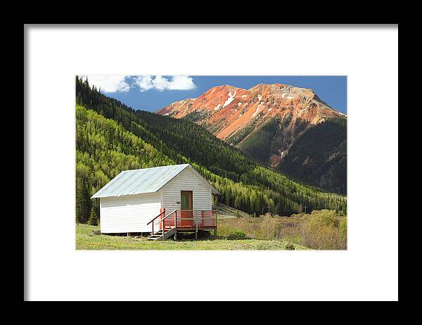 Colorado Framed Print featuring the photograph Red Mountain by Eric Glaser