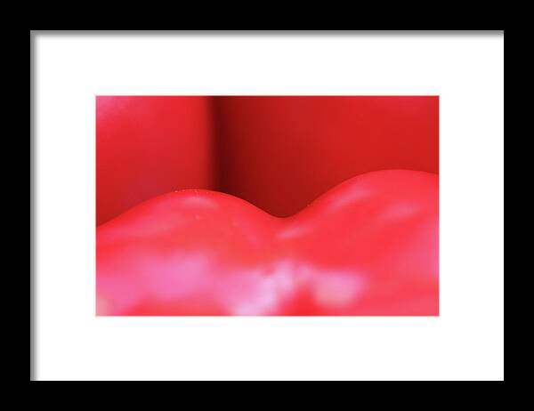 Surrealism Photograph Framed Print featuring the photograph Red on Red by Twenty Forever
