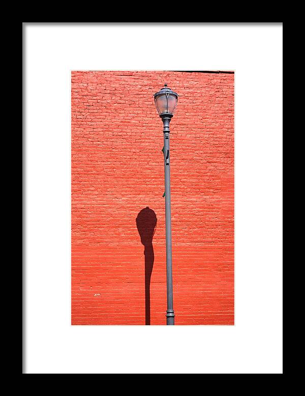 Art Framed Print featuring the photograph Red Shadow by FineArtRoyal Joshua Mimbs