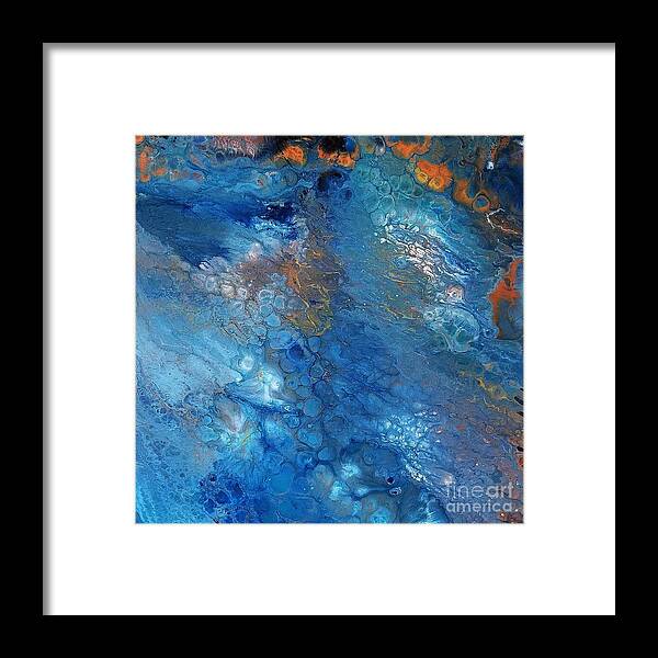 Reef Framed Print featuring the painting Reef by Tracy Evans