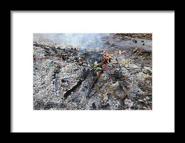  Framed Print featuring the photograph Refined by Fire by Elizabeth Harllee