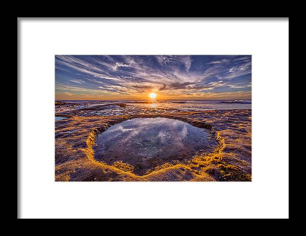 Beach Framed Print featuring the photograph Reflecting Pool by Peter Tellone