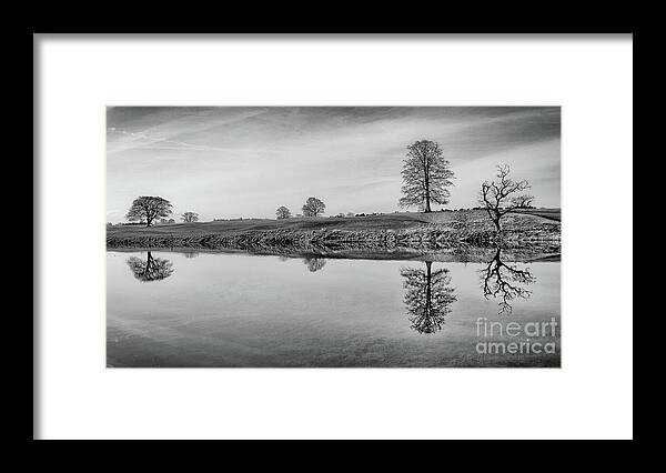 Carton House Framed Print featuring the photograph Reflection by Michael Grubka