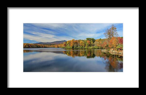 Lake Framed Print featuring the photograph Reflections at Price Lake by Kevin Craft