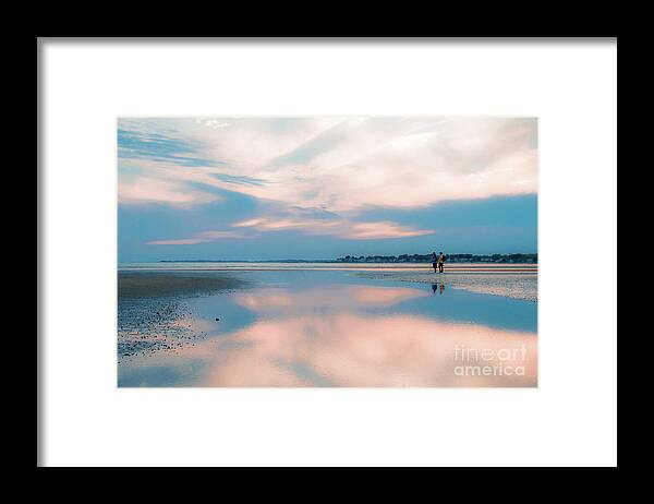 Sunset Framed Print featuring the photograph Reflections by JCV Freelance Photography LLC