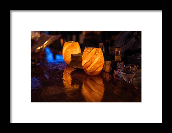 Summer Framed Print featuring the photograph Reflections of a warm Summer evening by John Hoey