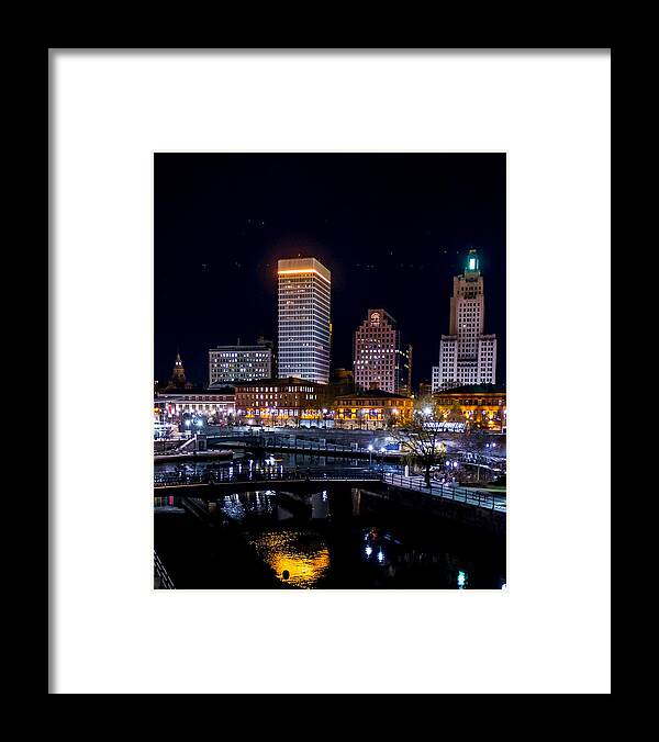 Providence Framed Print featuring the photograph Reflections of Providence by Robert McKay Jones