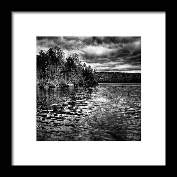 Reflections On Limekiln Lake Framed Print featuring the photograph Reflections on Limekiln Lake by David Patterson