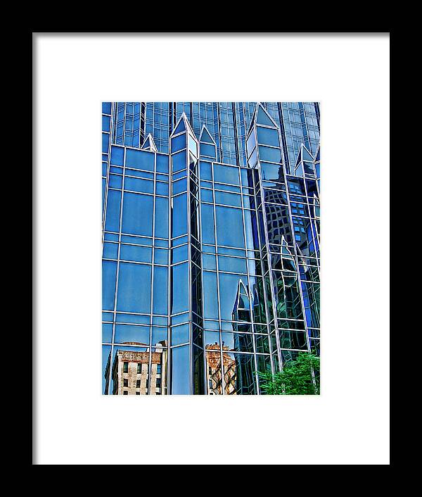 Pittsburgh Framed Print featuring the photograph Reflections by Rhonda McDougall