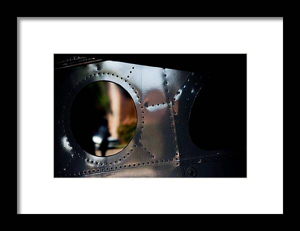 Window Framed Print featuring the photograph Reflective View by Paul Job