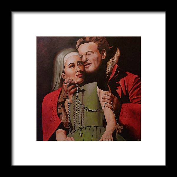 Religious Framed Print featuring the painting Reformation by Vic Ritchey