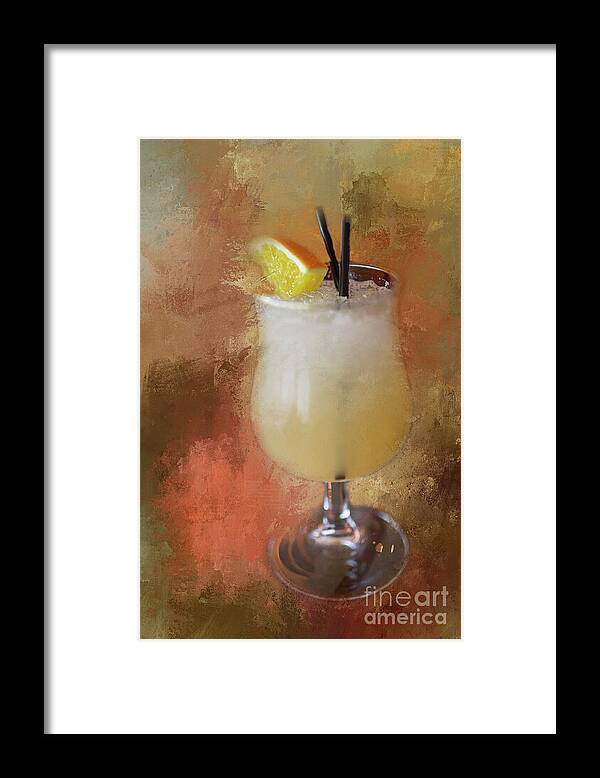 Cocktail Framed Print featuring the photograph Refreshing by Eva Lechner