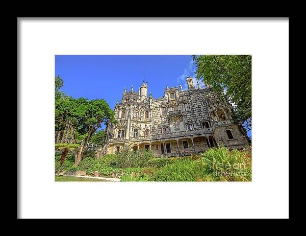 Sintra Framed Print featuring the photograph Regaleira Palace Sintra by Benny Marty