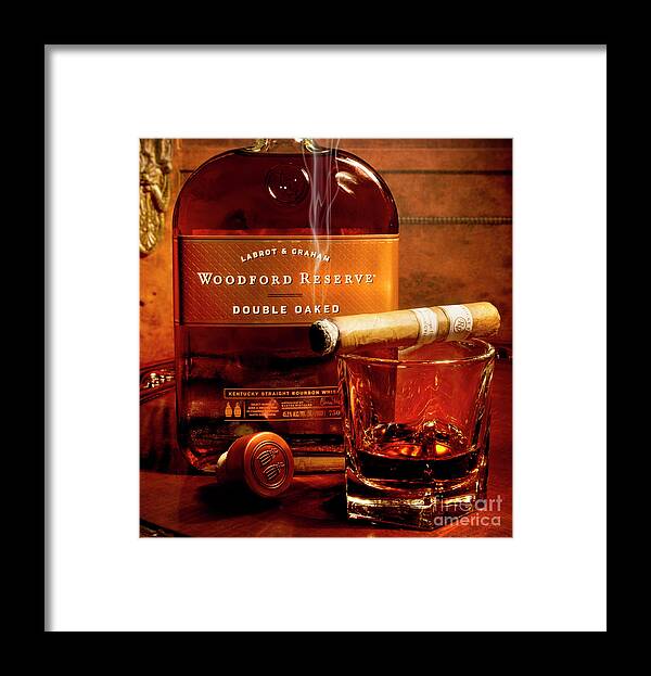Woodford Reserve Framed Print featuring the photograph Relaxing by Jon Neidert