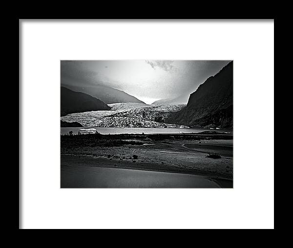 Glacier Framed Print featuring the photograph Relentless by James Stoshak