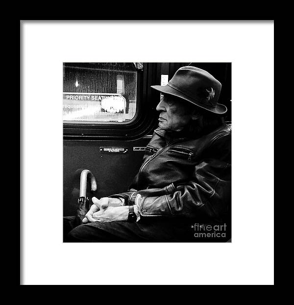 Old Man Framed Print featuring the photograph Remember ... by Miriam Danar