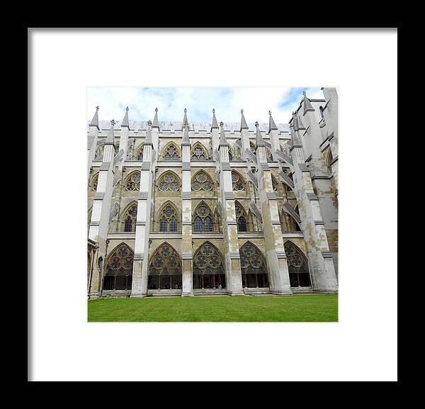 Abbey Framed Print featuring the photograph Repetition by Tiffany Marchbanks