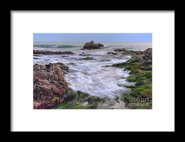 Replenish Framed Print featuring the photograph Replenish The Tide Pools 2 by Eddie Yerkish