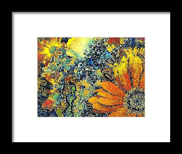 Flower Framed Print featuring the photograph Resilience And Beyond by Andy Rhodes