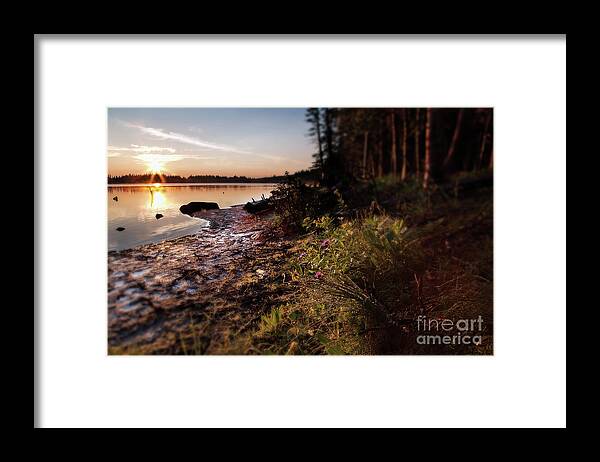 Sunsets/sunrises Framed Print featuring the photograph Reverie by Jim Garrison