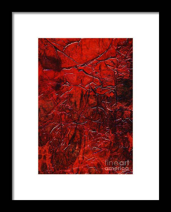Abstract Framed Print featuring the mixed media Rhapsody of Colors 21 by Elisabeth Witte - Printscapes