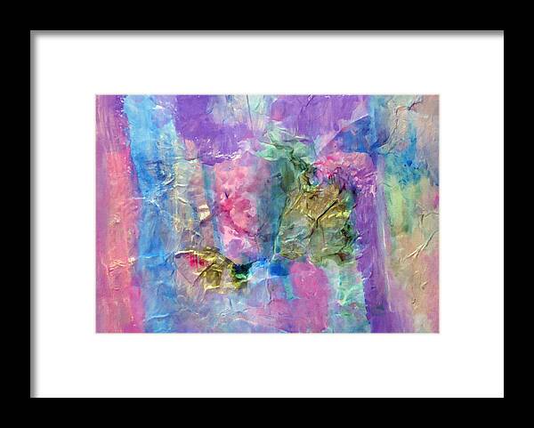 Ribbon Candy Painting Framed Print featuring the painting Ribbon Candy by Don Wright