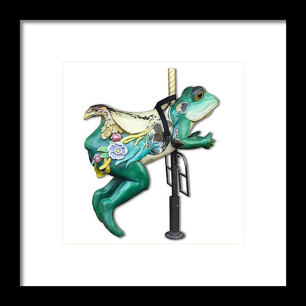 Frog Framed Print featuring the photograph Ride the Frog by Bob Slitzan