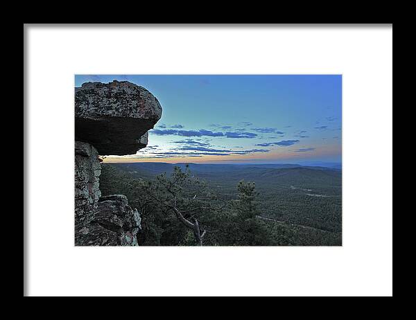 Arizona Framed Print featuring the photograph Rim Daybreak by Gary Kaylor