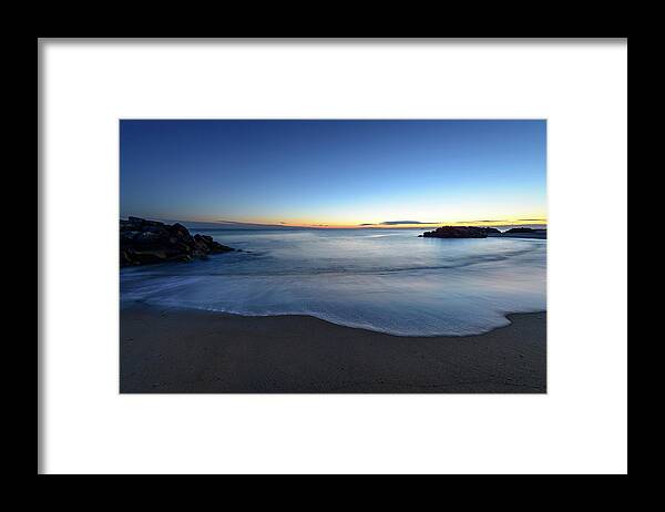 Landscape Framed Print featuring the photograph Riptide by Michael Scott