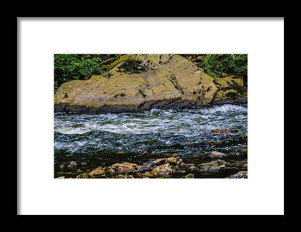 Nature Framed Print featuring the photograph River by Gerald Kloss