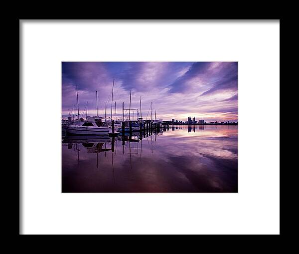 Australian Landscapes Framed Print featuring the photograph River Of Colours by Heather Thorning