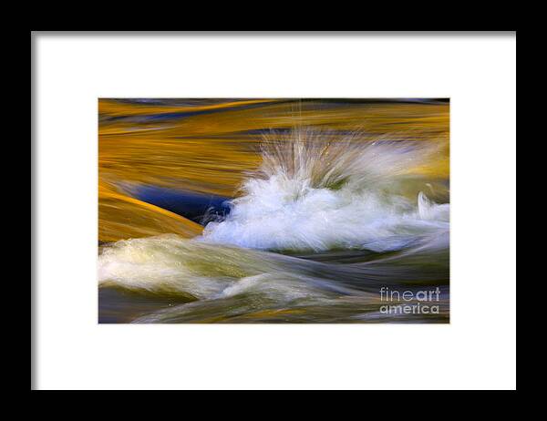 River Framed Print featuring the photograph River by Silke Magino