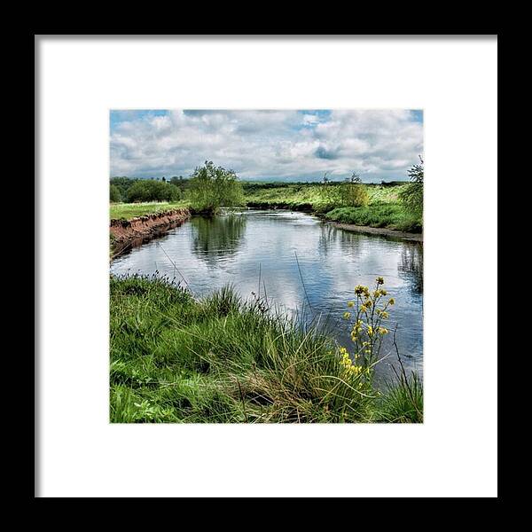 Nature_perfection Framed Print featuring the photograph River Tame, Rspb Middleton, North by John Edwards