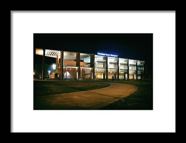 Theatre Framed Print featuring the photograph Riverside Theatre Complex by Daryl Clark