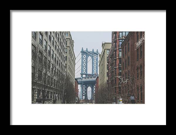 Nyc Framed Print featuring the photograph Road to Manhattan by Jimmy McDonald