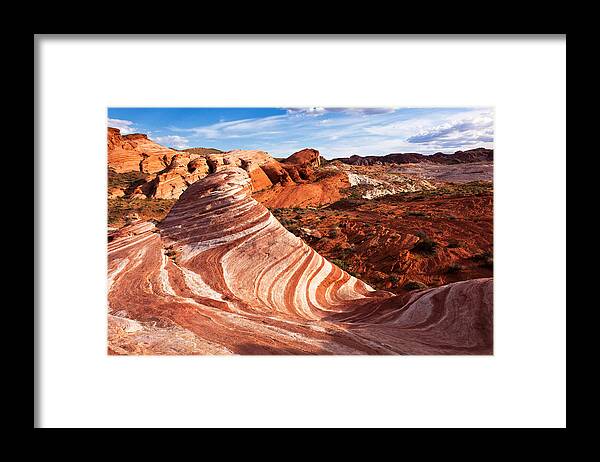 Valley Of Fire Framed Print featuring the photograph Rock Candy by James Marvin Phelps