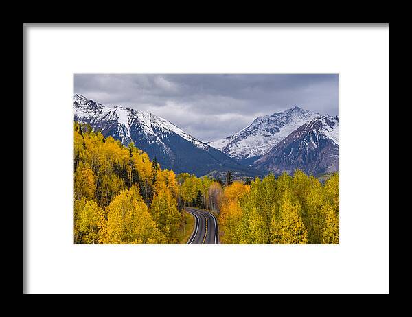 Colorado Framed Print featuring the photograph Rocky Mountain Hwy by Rand Ningali